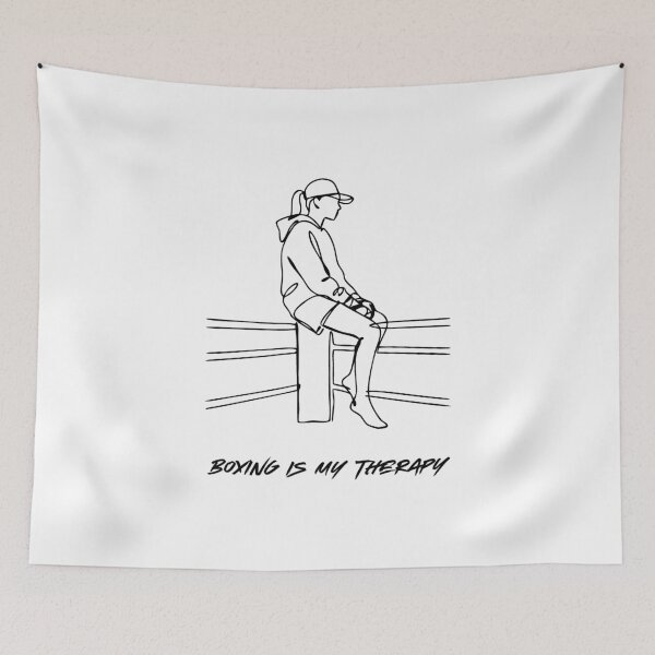 Item preview, Boxing Is My Therapy - Female Boxer designed and sold by Indoni.
