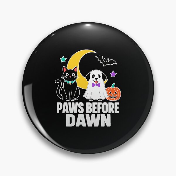 Item preview, Halloween Cat and Dog | Paws Before Dawn Spooky Pets designed and sold by Uglyandcute.