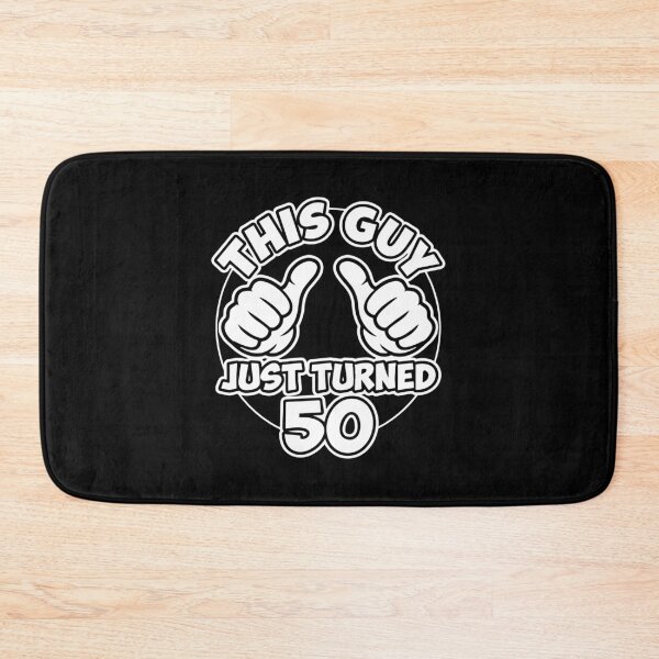 Item preview, This Guy Just Turned 50 Fiftieth Birthday Milestone Celebration For Men designed and sold by PopStars1993.