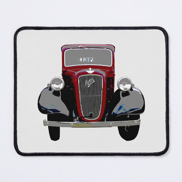 Item preview, Austin Seven Ruby vintage British classic car black-red designed and sold by soitwouldseem.