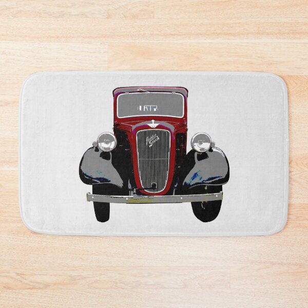Item preview, Austin Seven Ruby vintage British classic car black-red designed and sold by soitwouldseem.