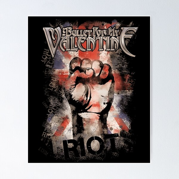Item preview, Bullet For My Valentine Goodnight Fever The Poison Skull Red Eyes Y2K designed and sold by auppzy397.