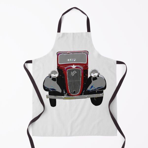 Item preview, Austin Seven Ruby vintage British classic car black-red designed and sold by soitwouldseem.