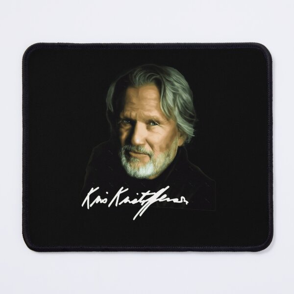 Item preview, Kris Kristofferson Signature Country Portrait Design designed and sold by XaynaPuxuk.