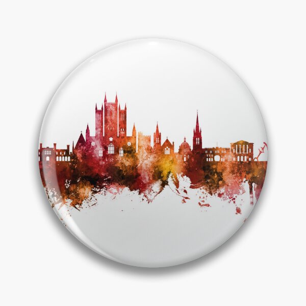 Item preview, Lincoln England Skyline designed and sold by ArtPrints.