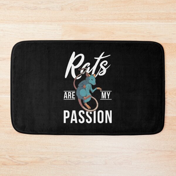 Item preview, Rats Are My Passion Cute Blue Rat Lover Animal Gift designed and sold by ziehmoukyles.