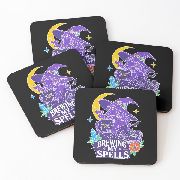 Item preview, Halloween Witch Coffee | Brewing My Spells Witchcore designed and sold by Uglyandcute.