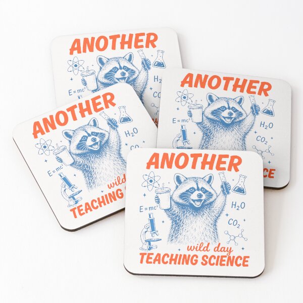 Item preview, Another Wild Day Teaching Science Raccoon Stem Teacher designed and sold by TysonLangosh.