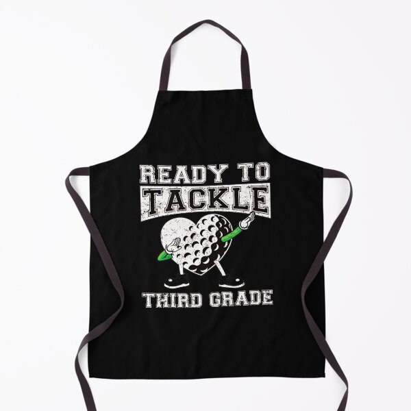 Item preview, Ready to Tackle Third Grade Golf Heart Dab designed and sold by disheragmorgan.