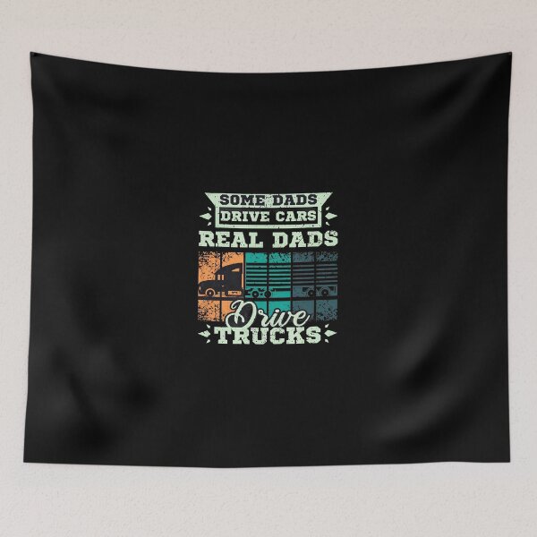 Item preview, Real Dads Drive Trucks Graphic designed and sold by langoncbbialik.