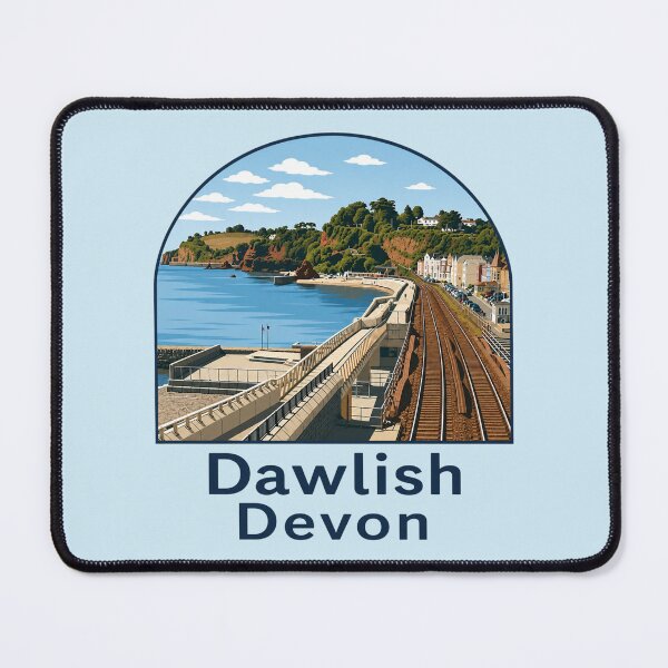 Item preview, Dawlish, Devon UK T Shirt Design for clothes, mugs or other items  designed and sold by WheresTheTShirt.