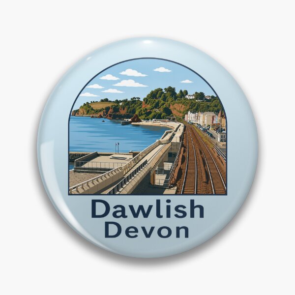 Item preview, Dawlish, Devon UK T Shirt Design for clothes, mugs or other items  designed and sold by WheresTheTShirt.