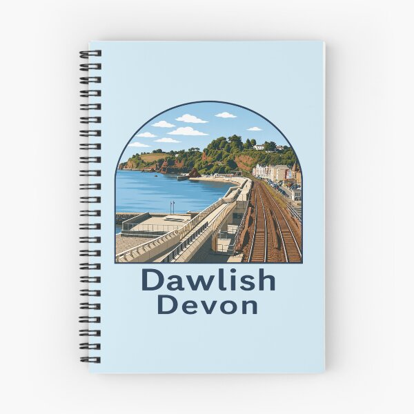 Item preview, Dawlish, Devon UK T Shirt Design for clothes, mugs or other items  designed and sold by WheresTheTShirt.