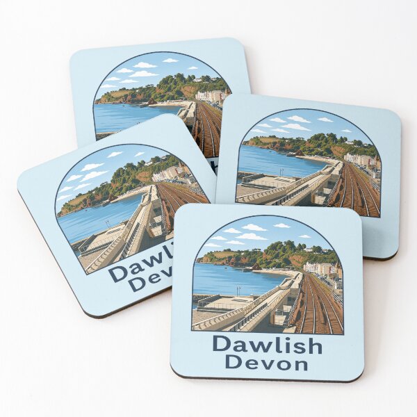 Item preview, Dawlish, Devon UK T Shirt Design for clothes, mugs or other items  designed and sold by WheresTheTShirt.