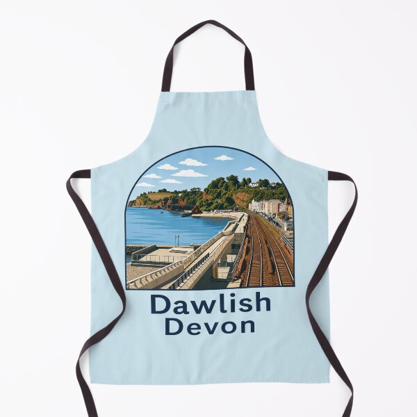 Item preview, Dawlish, Devon UK T Shirt Design for clothes, mugs or other items designed and sold by WheresTheTShirt.