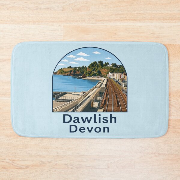 Item preview, Dawlish, Devon UK T Shirt Design for clothes, mugs or other items  designed and sold by WheresTheTShirt.
