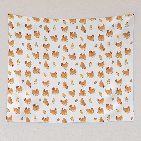 Item preview, Cute Chicken Pattern designed and sold by EllenorMererid.