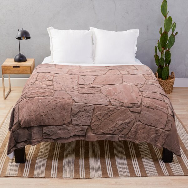Item preview, Rustic Pink Stone Slates Wall Minimalist Natural Photo HD designed and sold by bard-art.