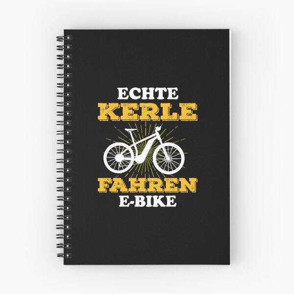 Item preview, Real Guys Ride E-Bikes German Cycling Humorous Gift designed and sold by ziehmoukyles.