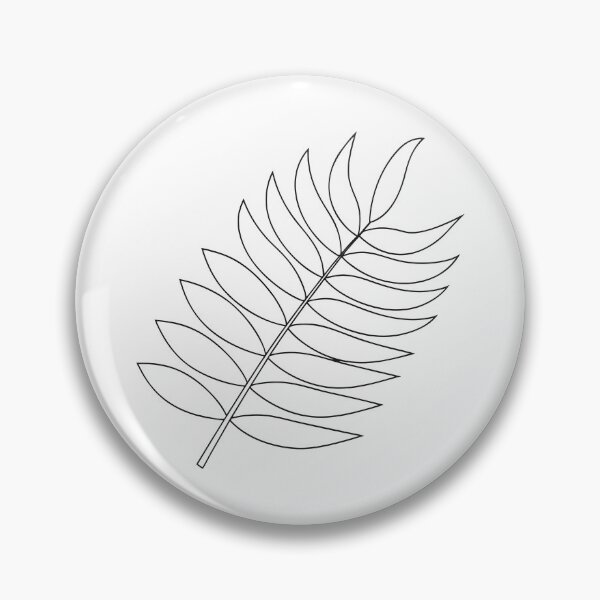Item preview, Fern Minimalist 1 Line Art Gift designed and sold by OneLine Studio.