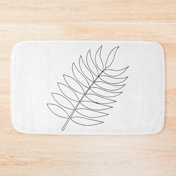 Item preview, Fern Minimalist 1 Line Art Gift designed and sold by OneLine Studio.