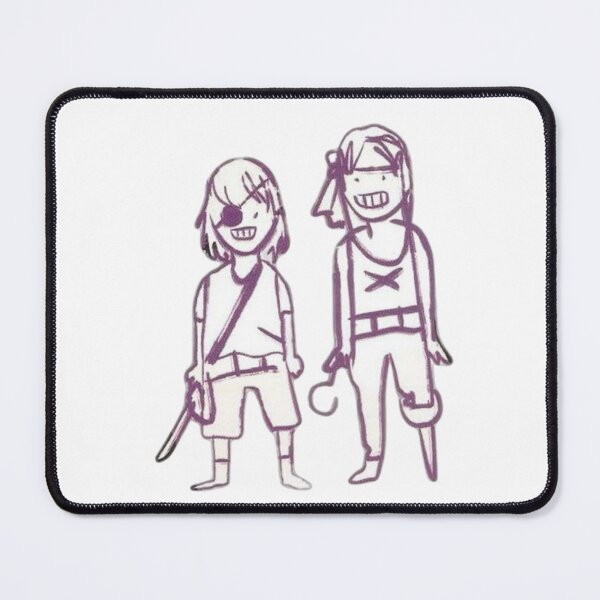 Item preview, Max and Chloe Pirate Drawing designed and sold by The Tee Lab.