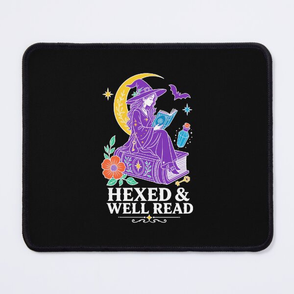 Item preview,  Halloween Witch Book Lover | Hexed and Well Read Witchcore designed and sold by Uglyandcute.