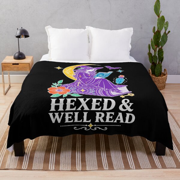 Item preview, Halloween Witch Book Lover | Hexed and Well Read Witchcore designed and sold by Uglyandcute.