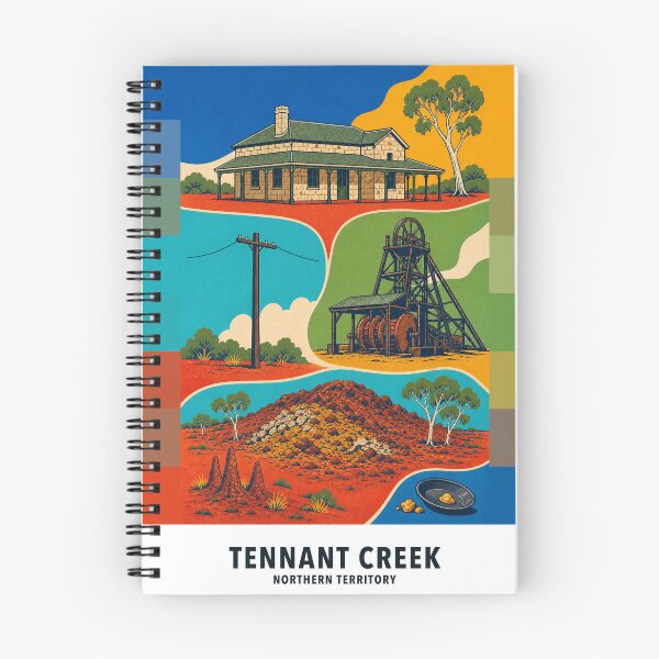 Item preview, Tennant Creek Telegraph Station Battery Hill designed and sold by Print My Town.