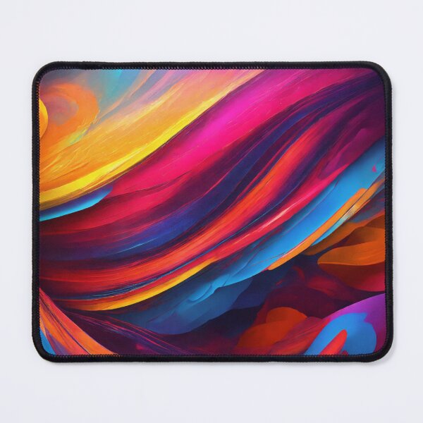 Item preview, Vibrant Abstract Textured Waves designed and sold by shelteredinside.