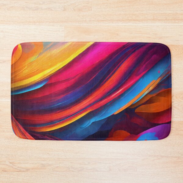 Item preview, Vibrant Abstract Textured Waves designed and sold by shelteredinside.