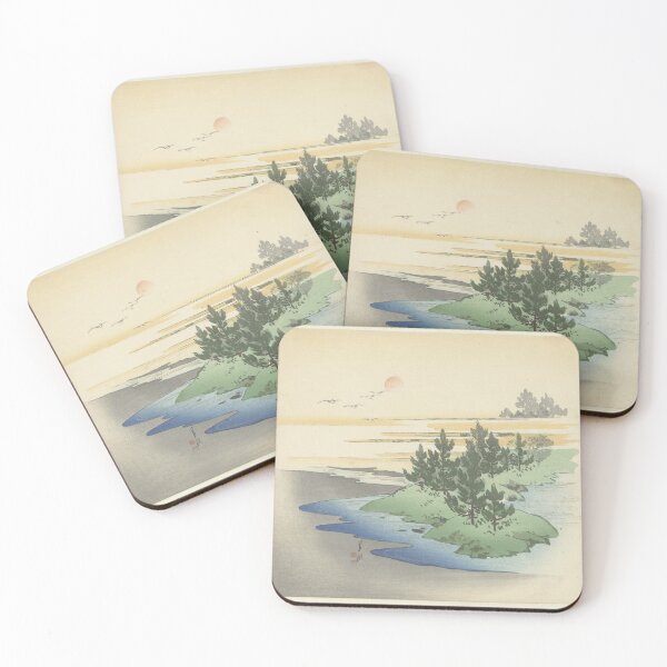 Item preview, Early Morning 1900–1901 by Ogata Gekko – Japanese Woodblock Art designed and sold by EmeraldeaArt.