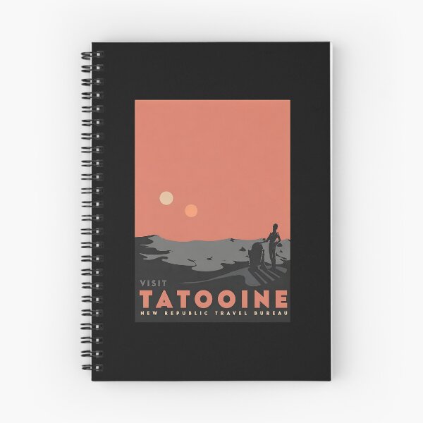Item preview, Visit Fictional Desert Planet Travel  designed and sold by Damonottlieb.