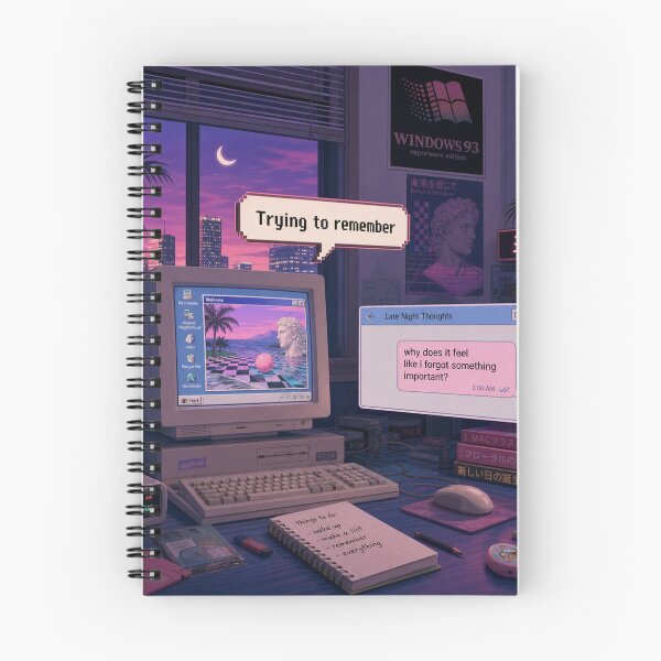 Item preview, 3am Screen Thoughts designed and sold by vapormoon.