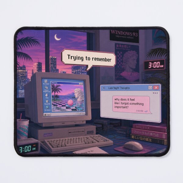 Item preview, 3am Screen Thoughts designed and sold by vapormoon.