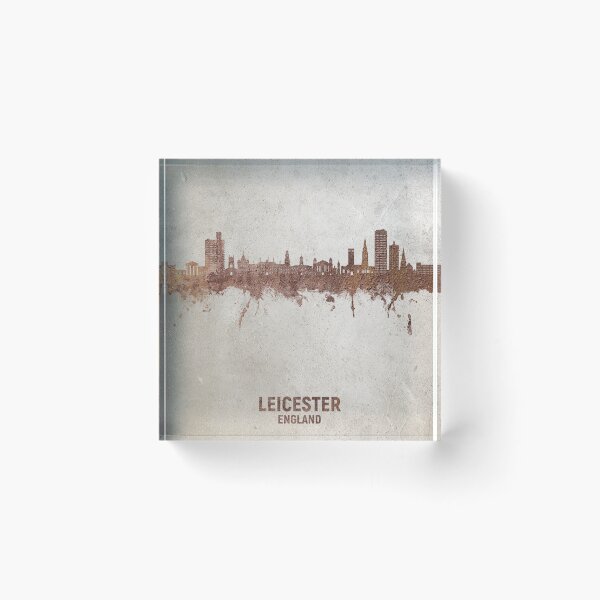 Item preview, Leicester England Skyline designed and sold by ArtPrints.