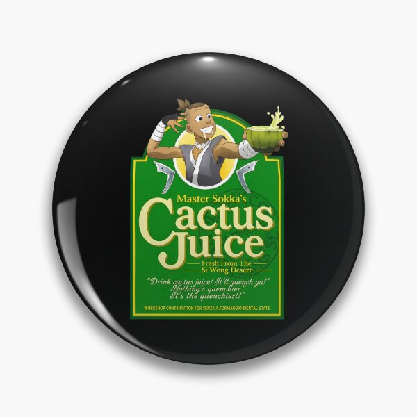 Item preview, Master Sokka Cactus Juice Label  designed and sold by Damonottlieb.