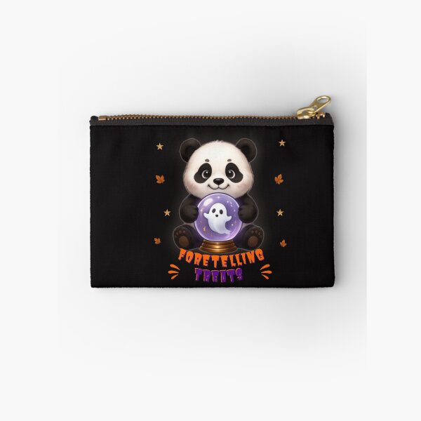 Item preview, Cute Spooky Panda Foretelling Treats Halloween Crystal Ball designed and sold by EnginerdStudio.