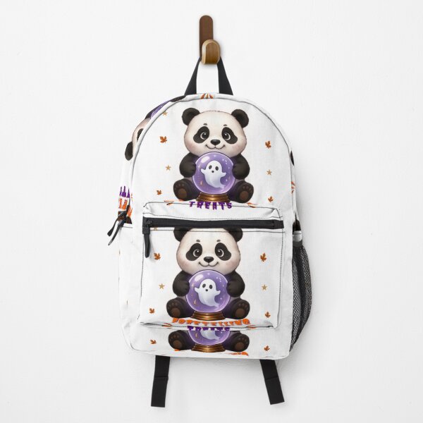 Item preview, Cute Spooky Panda Foretelling Treats Halloween Crystal Ball designed and sold by EnginerdStudio.