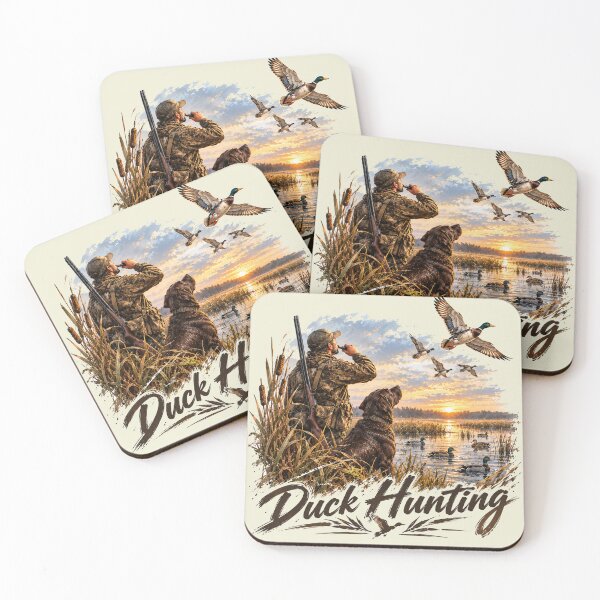 Item preview, Duck Hunting Logo – Labrador Retriever, Duck Hunter designed and sold by TammyHunterArt.