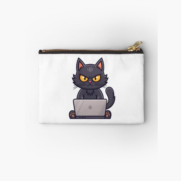 Item preview, Cat with laptop designed and sold by DesignGraphica.