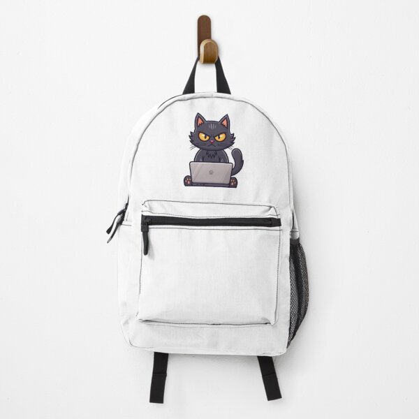 Item preview, Cat with laptop designed and sold by DesignGraphica.