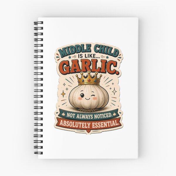 Item preview, Middle Child Is Like Garlic National Middle Child Day designed and sold by SilverlakeLove.