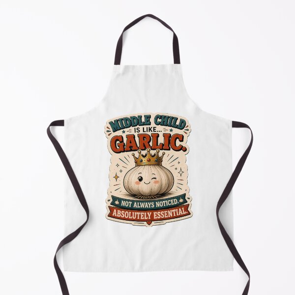 Item preview, Middle Child Is Like Garlic National Middle Child Day designed and sold by SilverlakeLove.