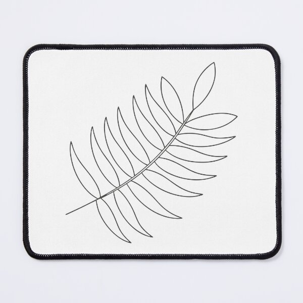 Item preview, Fern Minimalist 2 Line Art Gift designed and sold by OneLine Studio.
