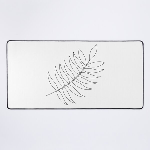 Item preview, Fern Minimalist 2 Line Art Gift designed and sold by OneLine Studio.