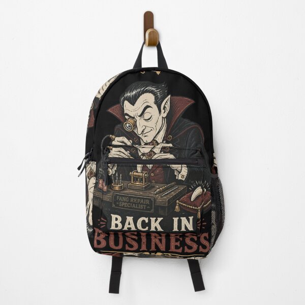 Item preview, Back in Business – Vampire Fang Repair Halloween designed and sold by CalmDownZone ⭐️⭐️⭐️⭐️⭐️.
