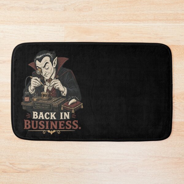 Item preview, Back in Business – Vampire Fang Repair Halloween designed and sold by CalmDownZone ⭐️⭐️⭐️⭐️⭐️.