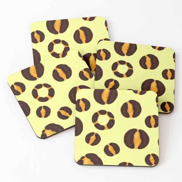 Item preview, Luxury Leopard Circles – Modern Animal Print  designed and sold by annenambiro.