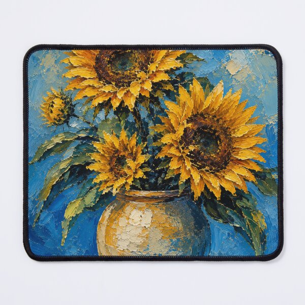 Item preview, Warm Sunflower Still Life designed and sold by Unnecessary Necessities.